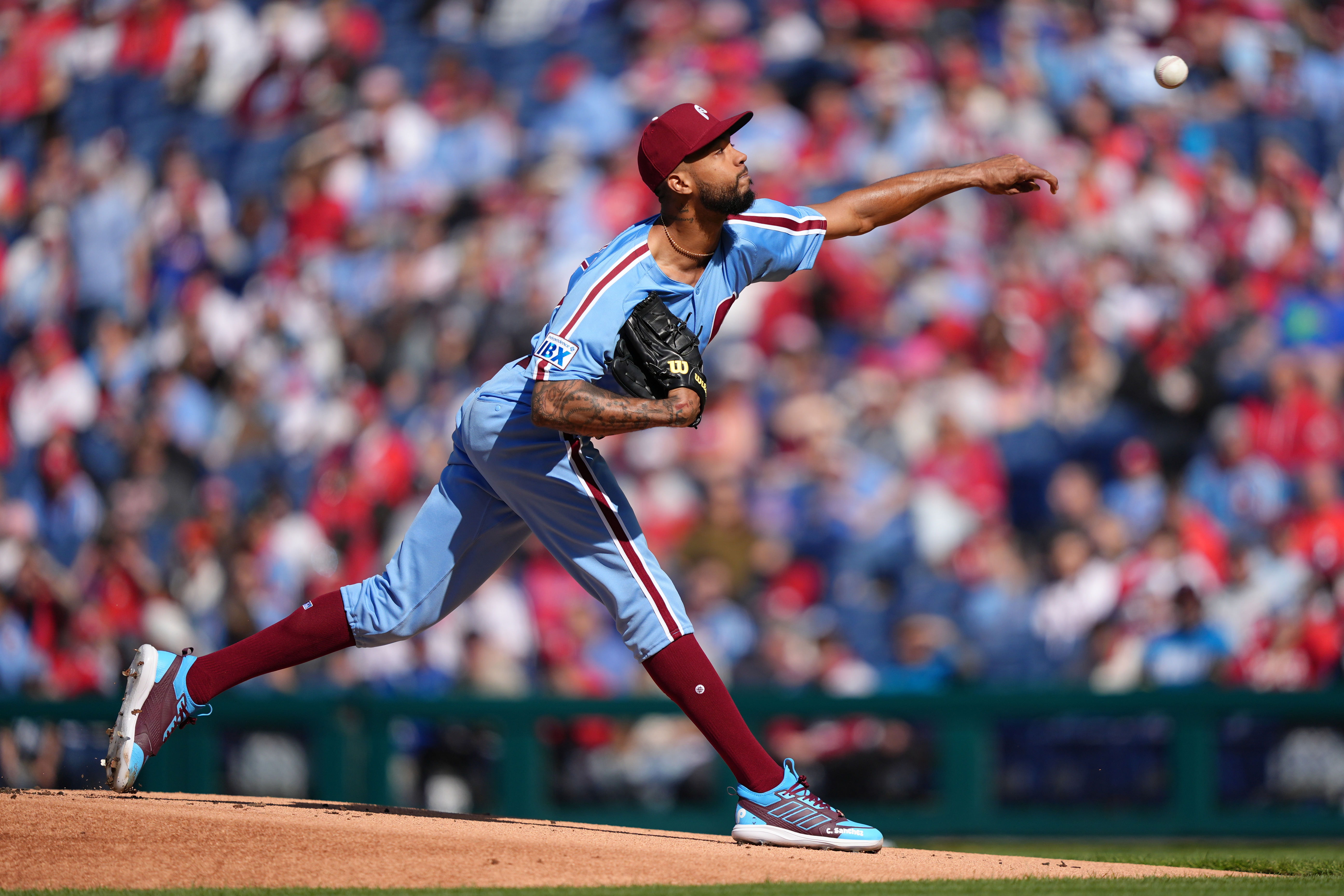 Strikeouts could pile up for Cristopher Sanchez today - Source: Imagn